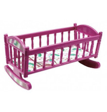Кроватка для куклы Барби S0013 качалка   S0013(Violet)