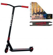 Самокат трюковый iTrike SR 2-068-1-BR двухколесный
