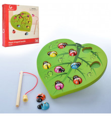 Детская игрушка магнитная рыбалка MD 2121 деревянная