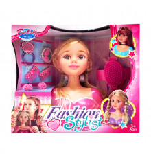 Кукла-манекен для причесок 2813D светлый цвет, аксессуары для прически