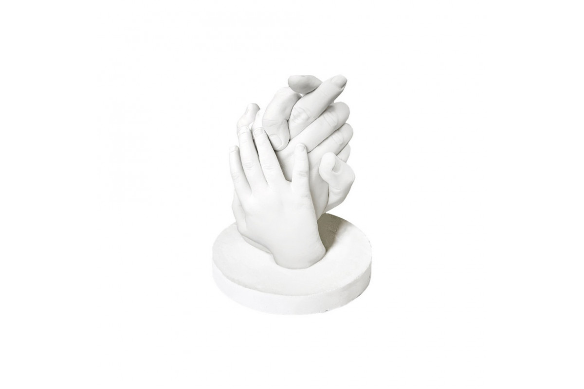 Набор для творчества создание 3D слепков рук 30913 гипс