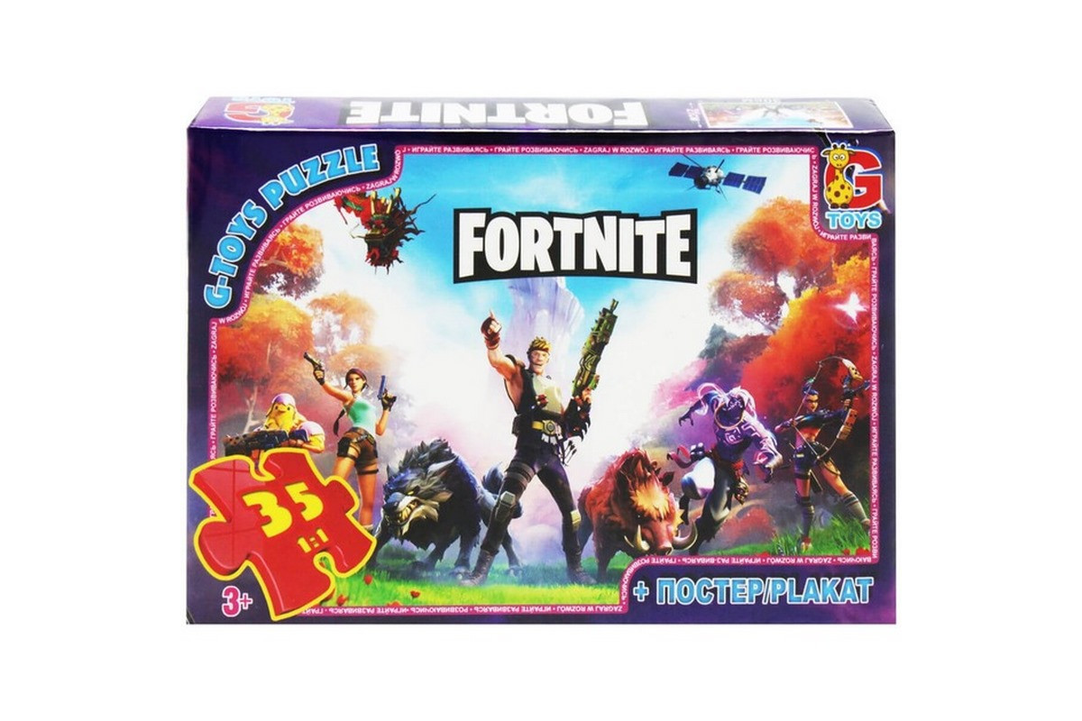 Дитячий пазл класичний "Fortnite" FN53 постер 35 елементів