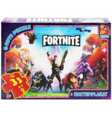 Дитячий пазл класичний "Fortnite" FN53 постер 35 елементів