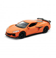 Машинка инерционная Chevrolet Corvette Z06 2023 TechnoDrive 250383W(Orange) масштаб 1:43
