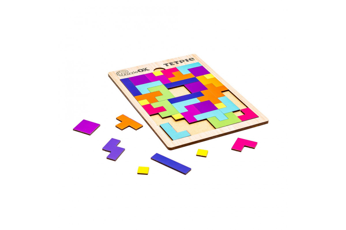 Развивающая деревянная игрушка "Тетрис" Арт-70063