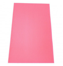 Вощина для производства свечей #4-рожевий 410 х 260 мм