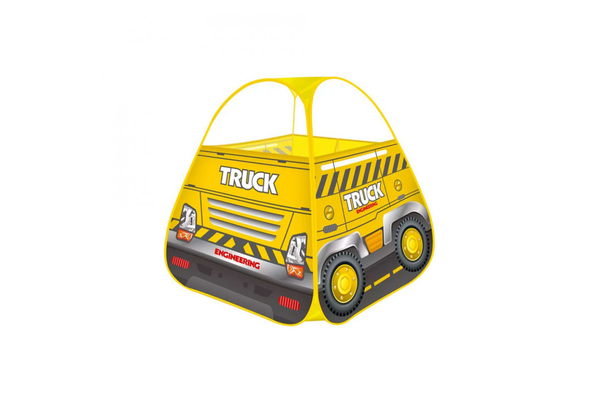 Детская палатка "Пирамида-Truck" MR 1116(Yellow) размер 99х80х80 см
