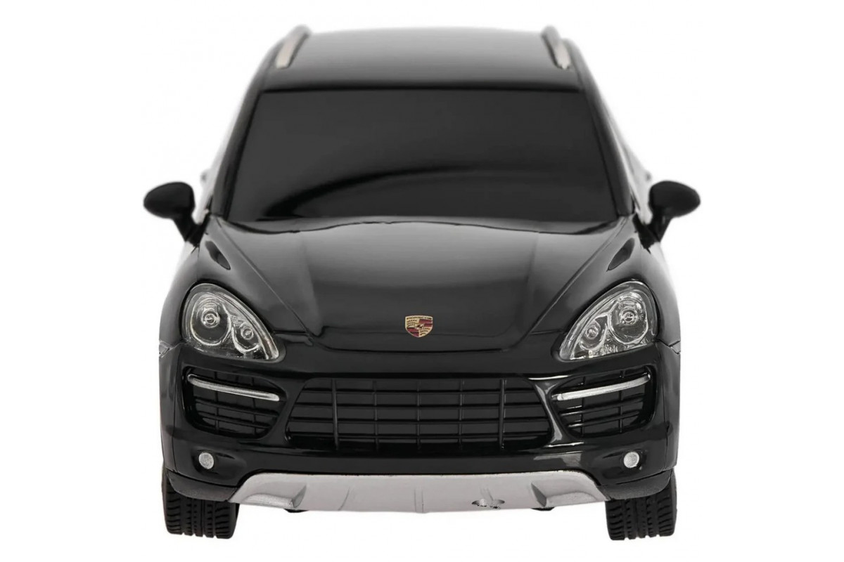 Машинка на радиоуправлении "Porsche Cayenne Turbo" Rastar 46100 черный, 1:24
