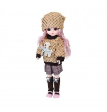 Детская игровая кукла F0322(Brown-1) шарнирная, размер 29 см