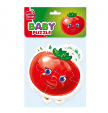 Детские беби пазлы "Овощи" VT1106-76 на укр. языке