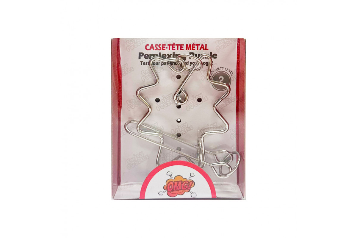 Металлическая головоломка "Perplexing puzzle" 5562D-4, 2 сложность