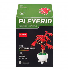 Детский конструктор "Цветы в горшке" Potted Plants SLUBAN M38-B1075A