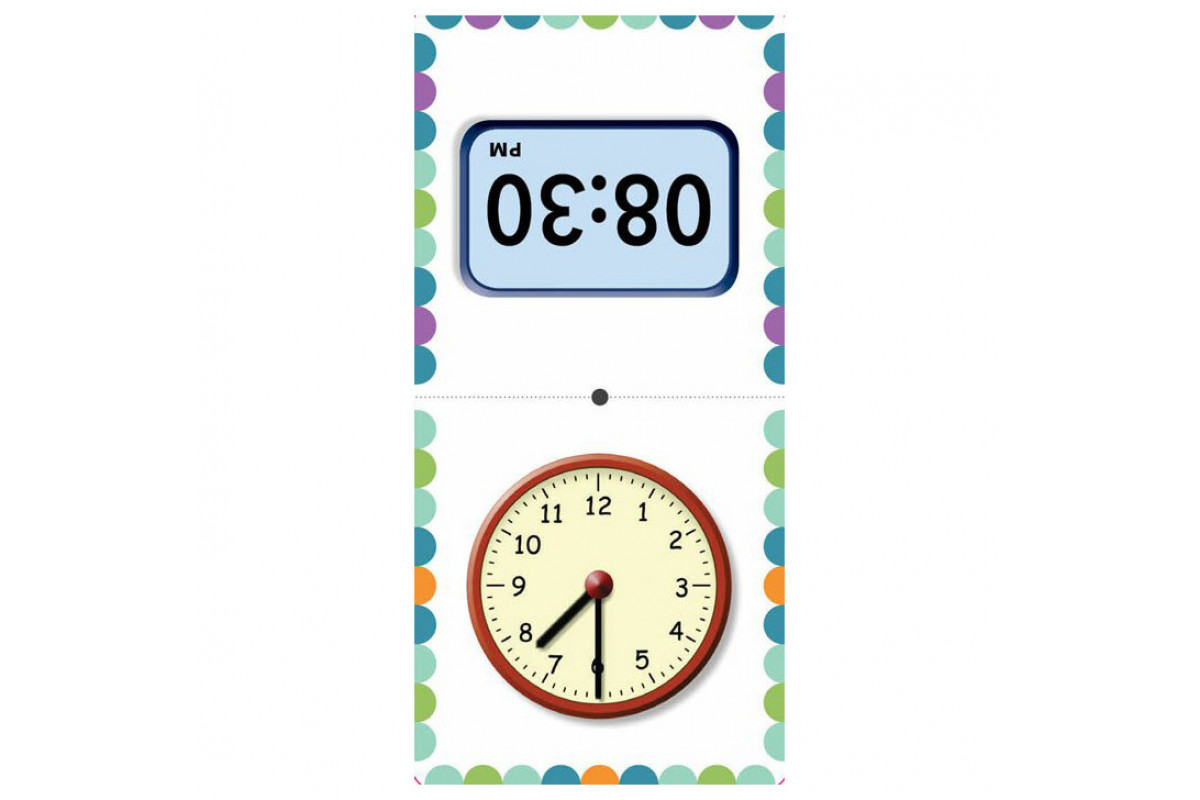 Математическое домино "Изучаем время" 1348003, 72 карточки