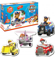 Детский набор магнитов Щенячий патруль "Командная работа" Magdum ML4034-32