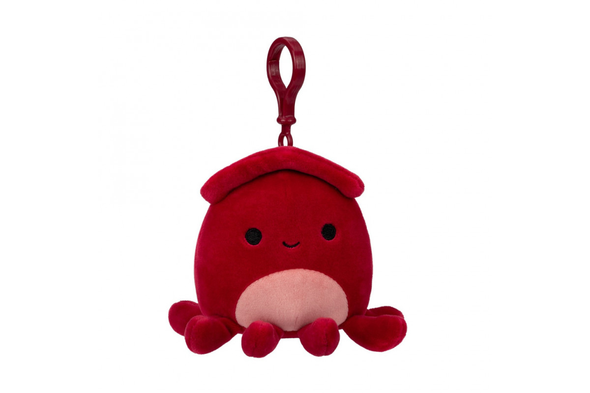 Мягкая игрушка Кальмар Альтман Squishmallows SQCP00146 на клипсе 9 см