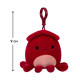 Мягкая игрушка Кальмар Альтман Squishmallows SQCP00146 на клипсе 9 см