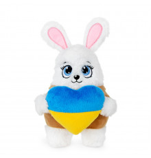 Іграшка плюшева Зайченя "Мурелька" FWPBNMRELKA23WT00, 17 см