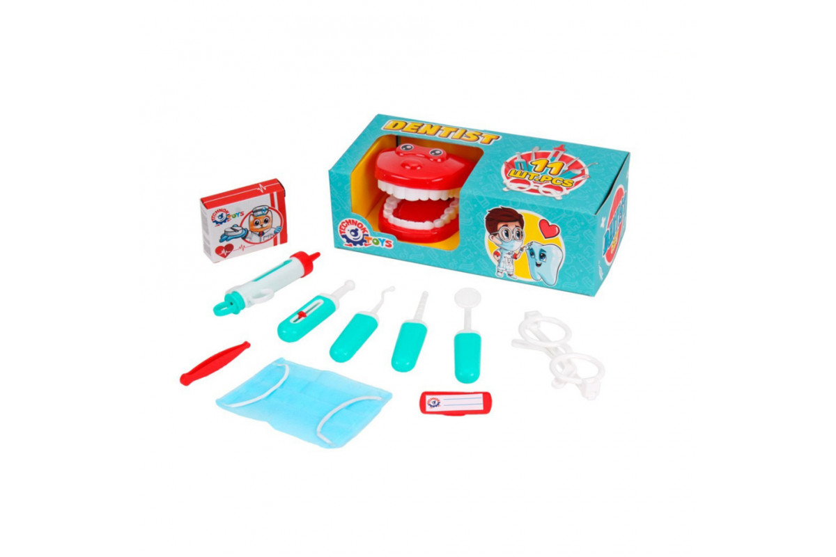 Іграшка "Набір стоматолога ТехноК", арт.7341TXK 11 Предметів