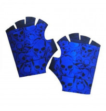 Ігрові рукавички "Cobalt Sculls Кобальтові черепа" GLO-CS