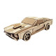 Дерев'яний конструктор Золота Серія автомобіль "Mustang" BB2musta