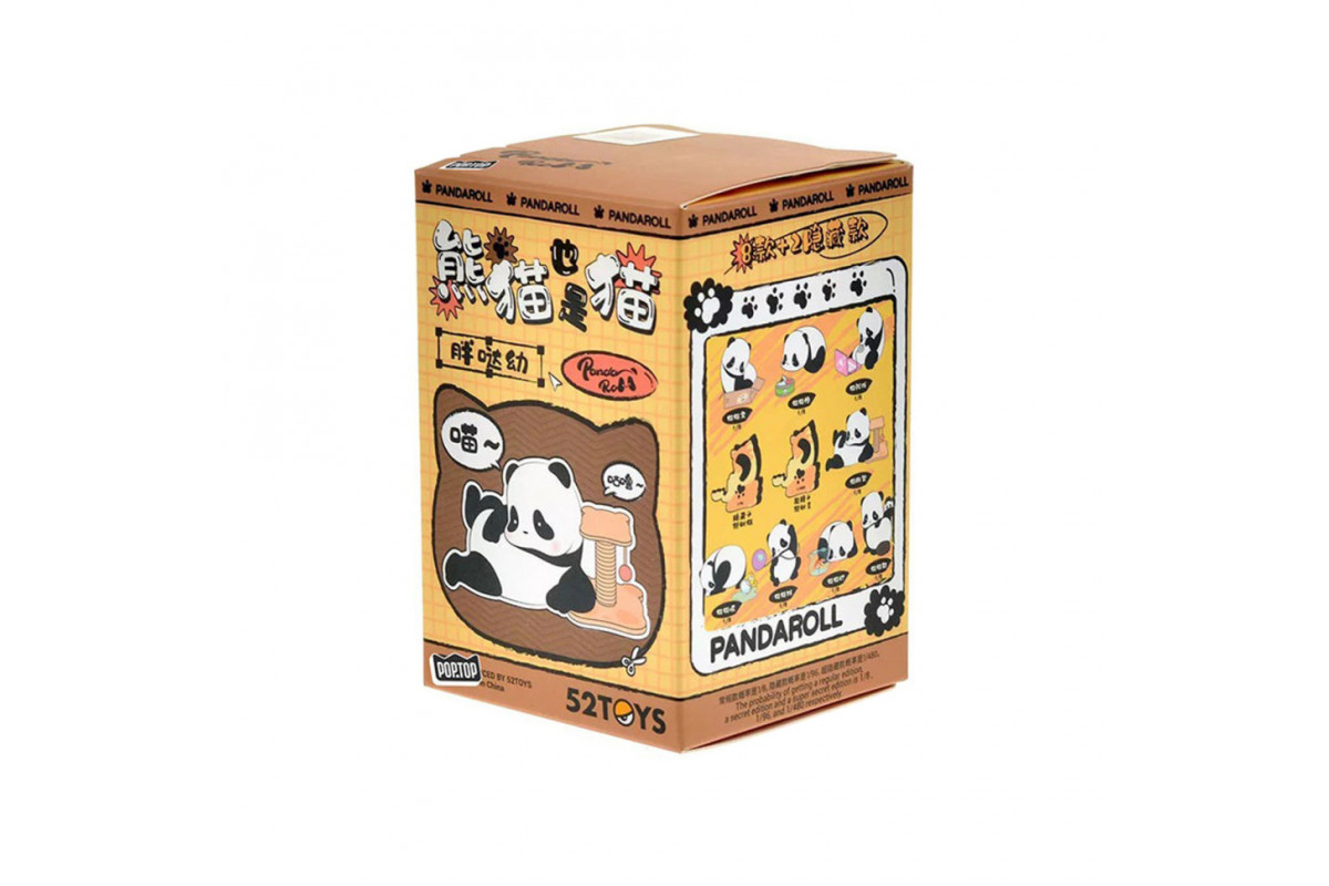 Коллекционная фигурка-сюрприз "Мяу панды" 52Toys 22CB437GG13 серии "Panda Roll"