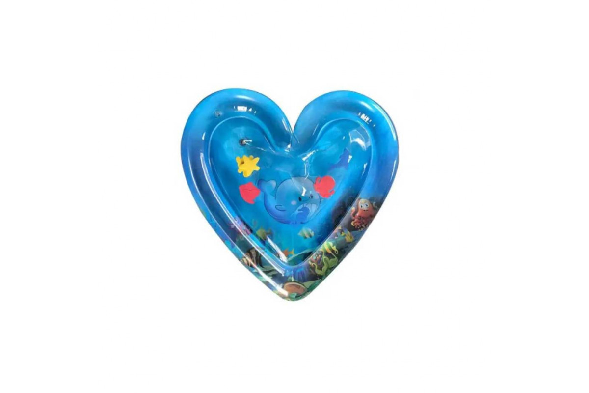 Водяний килимок для немовлят  Bambi WM-1-5-6 Сердечко