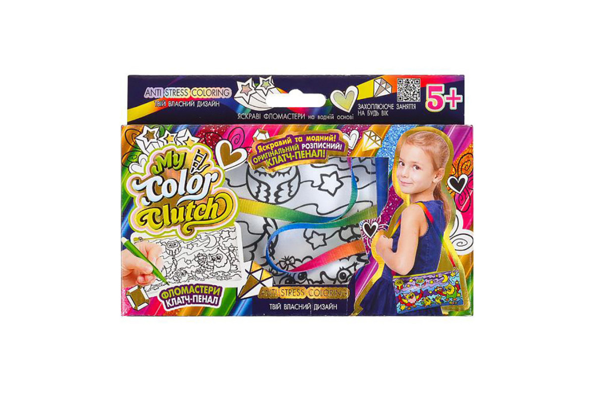 Набір для творчості "My Color Clutch" CCL-02-01U...06U з фломастерами Вид 3
