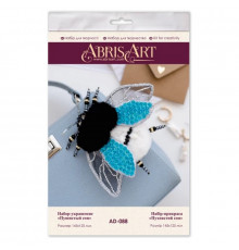 Набор для создания украшения "Пушистый сон" AD-088 на натуральном холсте