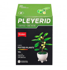 Детский конструктор "Цветы в горшке" Potted Plants SLUBAN M38-B1075B
