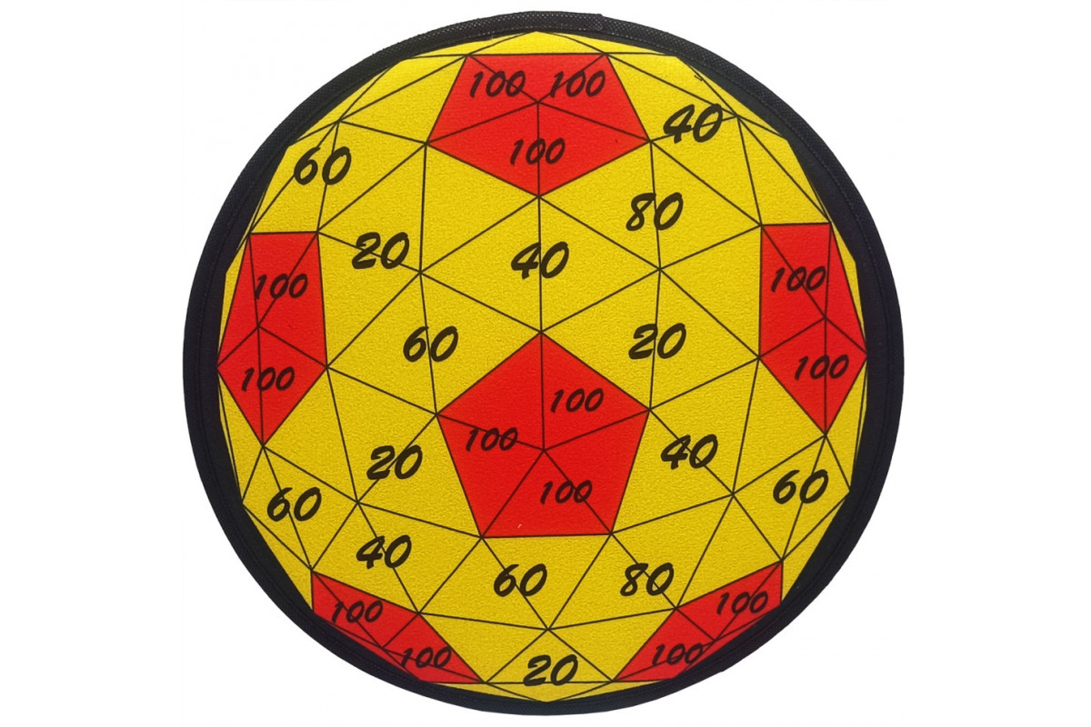 Дартс дитячий MR 0352-1 на липучці, м'ячики 2 шт, дротики 2 шт