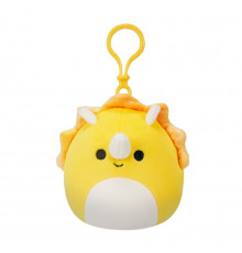 М'яка іграшка на кліпсі "Трицератопс" Squishmallows SQCP00216, 9 см