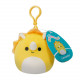 Мягкая игрушка на клипсе "Трицератопс" Squishmallows SQCP00216, 9 см