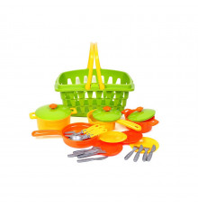 Игровой набор "Посудки в корзинке" ТехноК 4456TXK