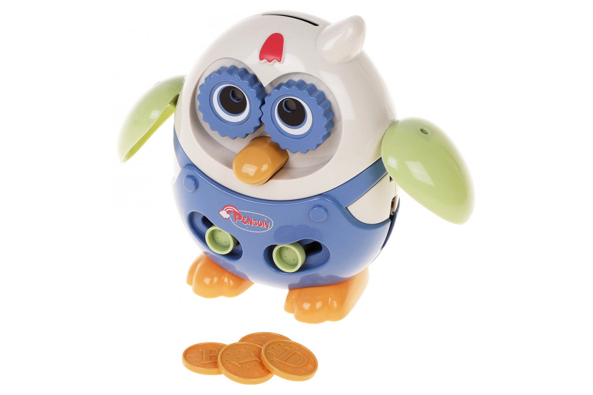 Животное музыкальное пингвин 25875E, 19*20*9,5см