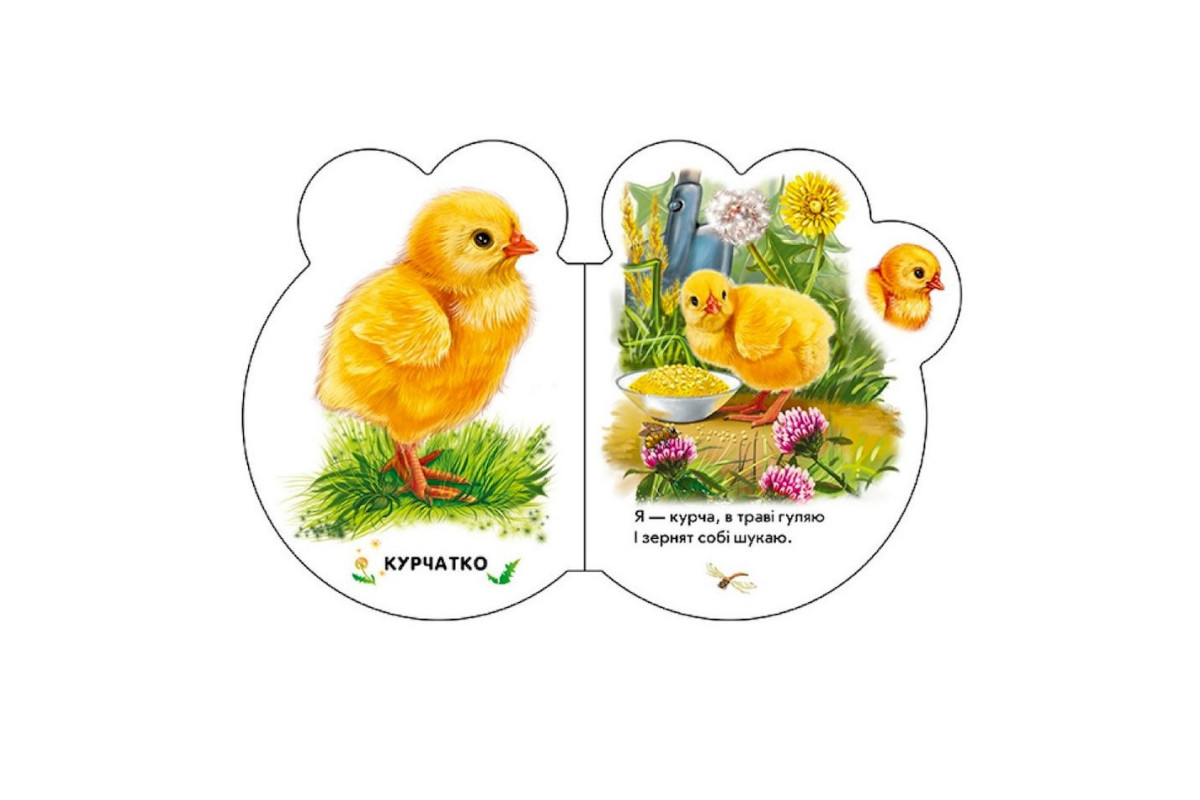 Картонная книжечка для самых маленьких Малыши : Во дворе 411015 аудио-бонус