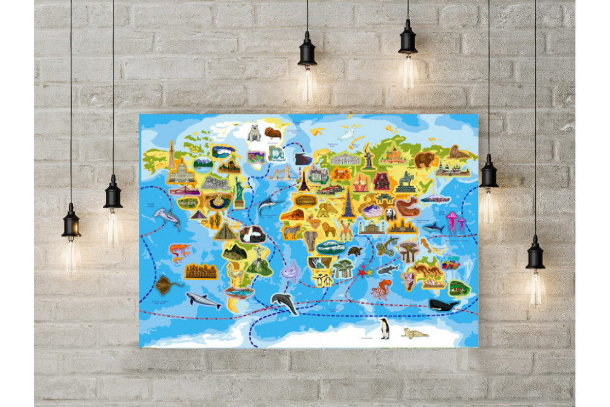 Настільна гра розумниця "цікавий світ" kp-006