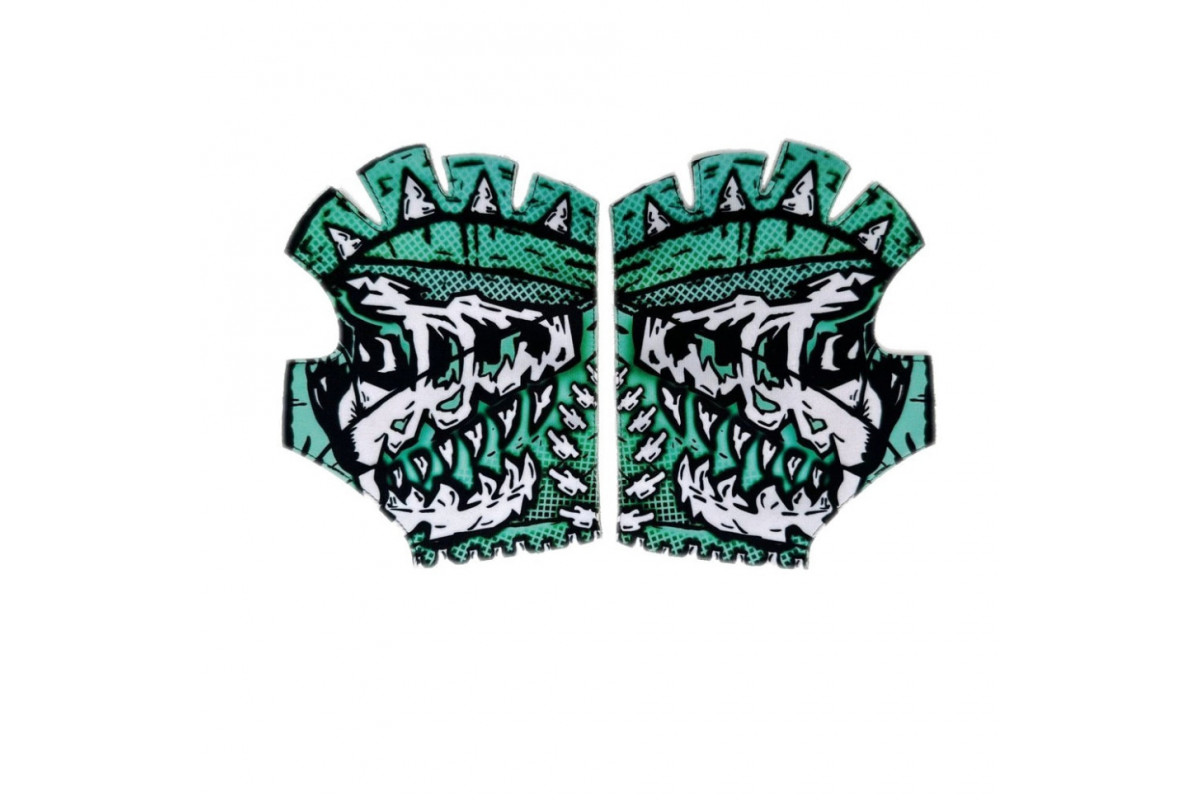 Игровые перчатки "Troglodyte Троглодит" GLO-FO