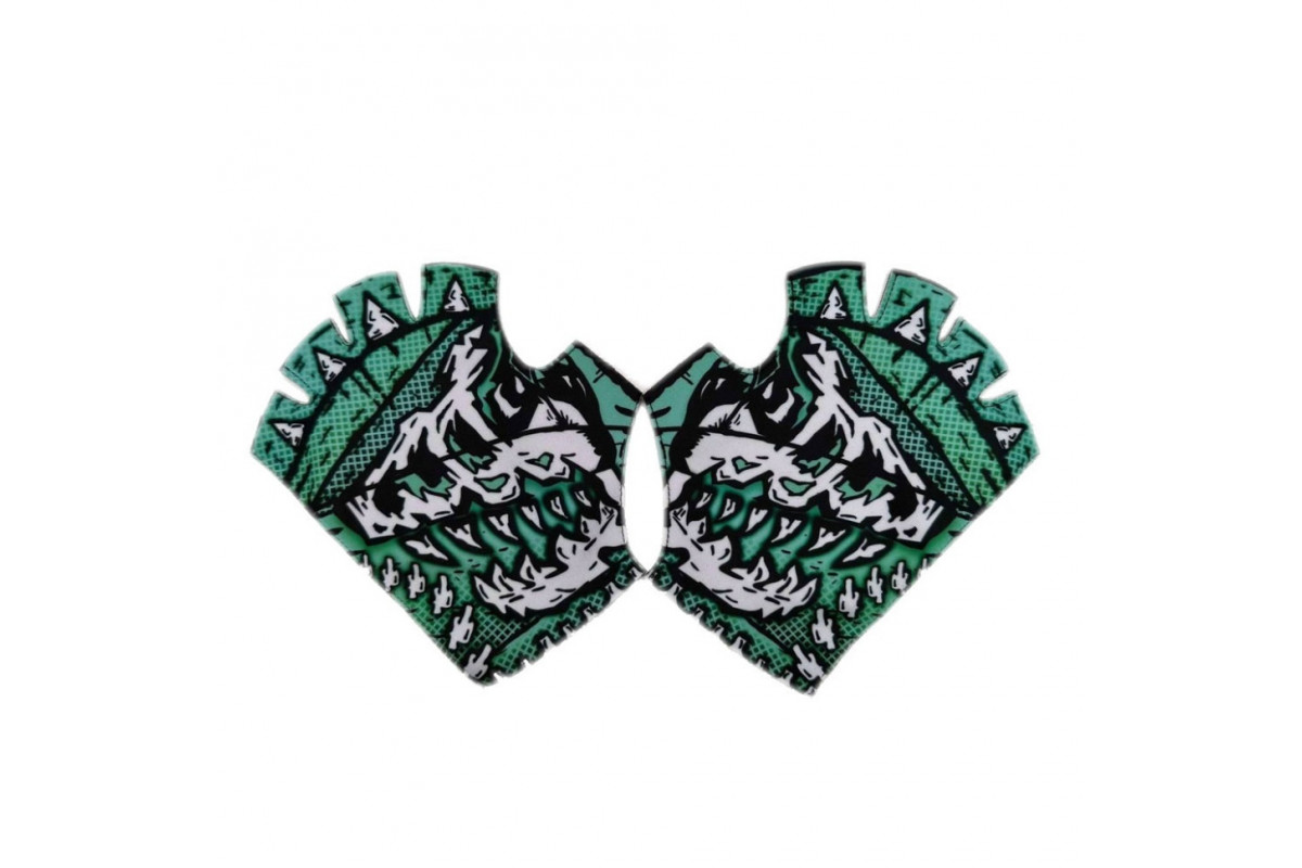 Игровые перчатки "Troglodyte Троглодит" GLO-FO