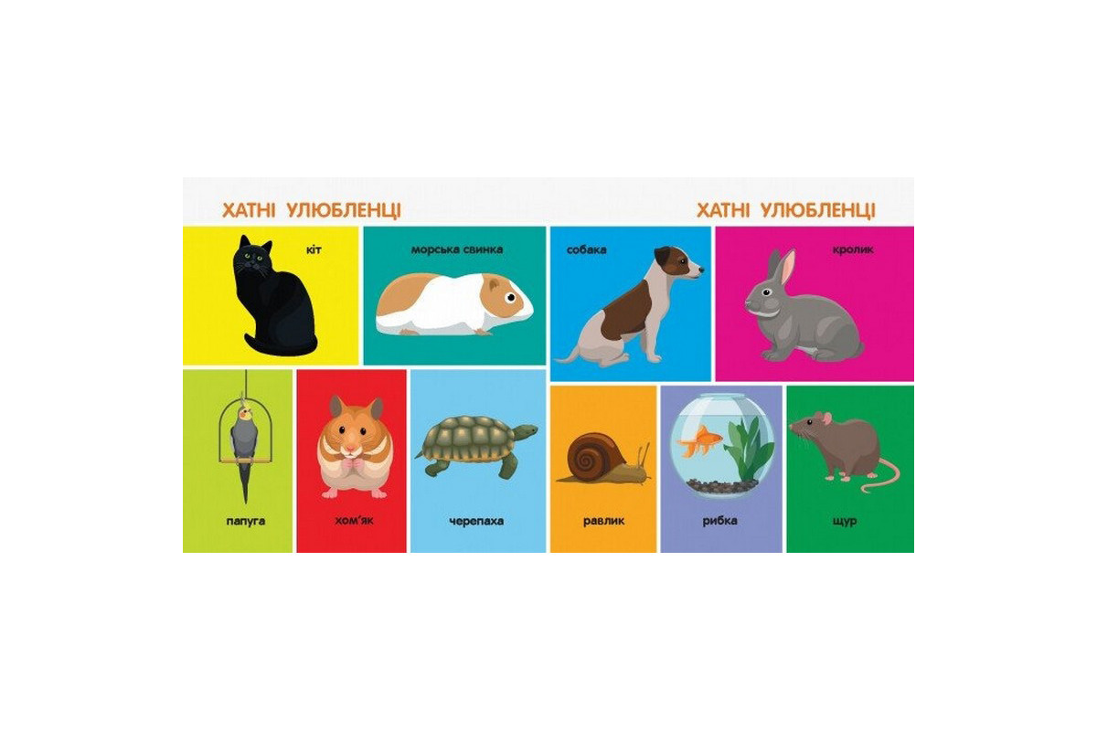 Дитяча смарт-книжечка "100 тварин" 944004, 24 сторінки