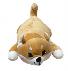 Детская мягкая игрушка "Акита-ину" L1125(Brown) игрушка с пледом, размер 60 см