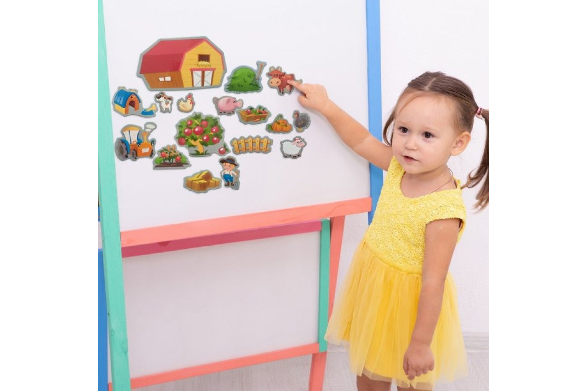 Набор магнитов Magdum "Веселая Ферма"  ML4031-10 EN