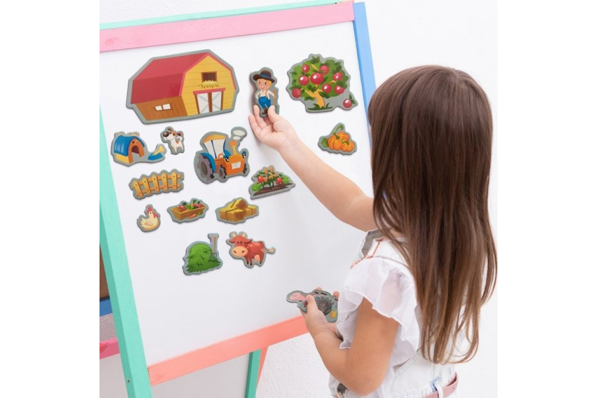 Набор магнитов Magdum "Веселая Ферма"  ML4031-10 EN