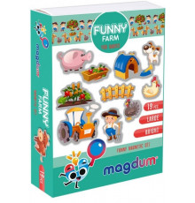 Набор магнитов Magdum "Веселая Ферма"  ML4031-10 EN