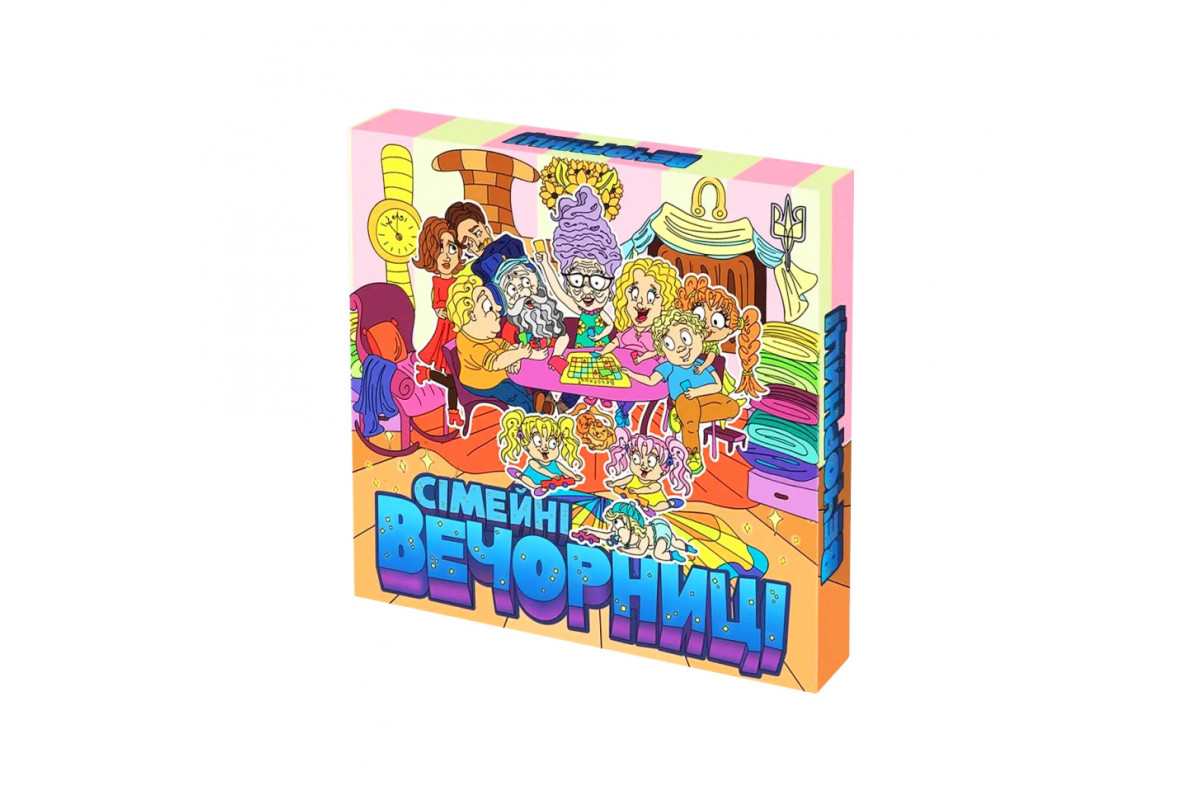 Настольная игра для компании "Сімейні Вечорниці" 0027-VCHR Укр