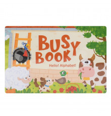М'яка розвиваюча іграшка-книжечка "Busybook" 557-581-583-3