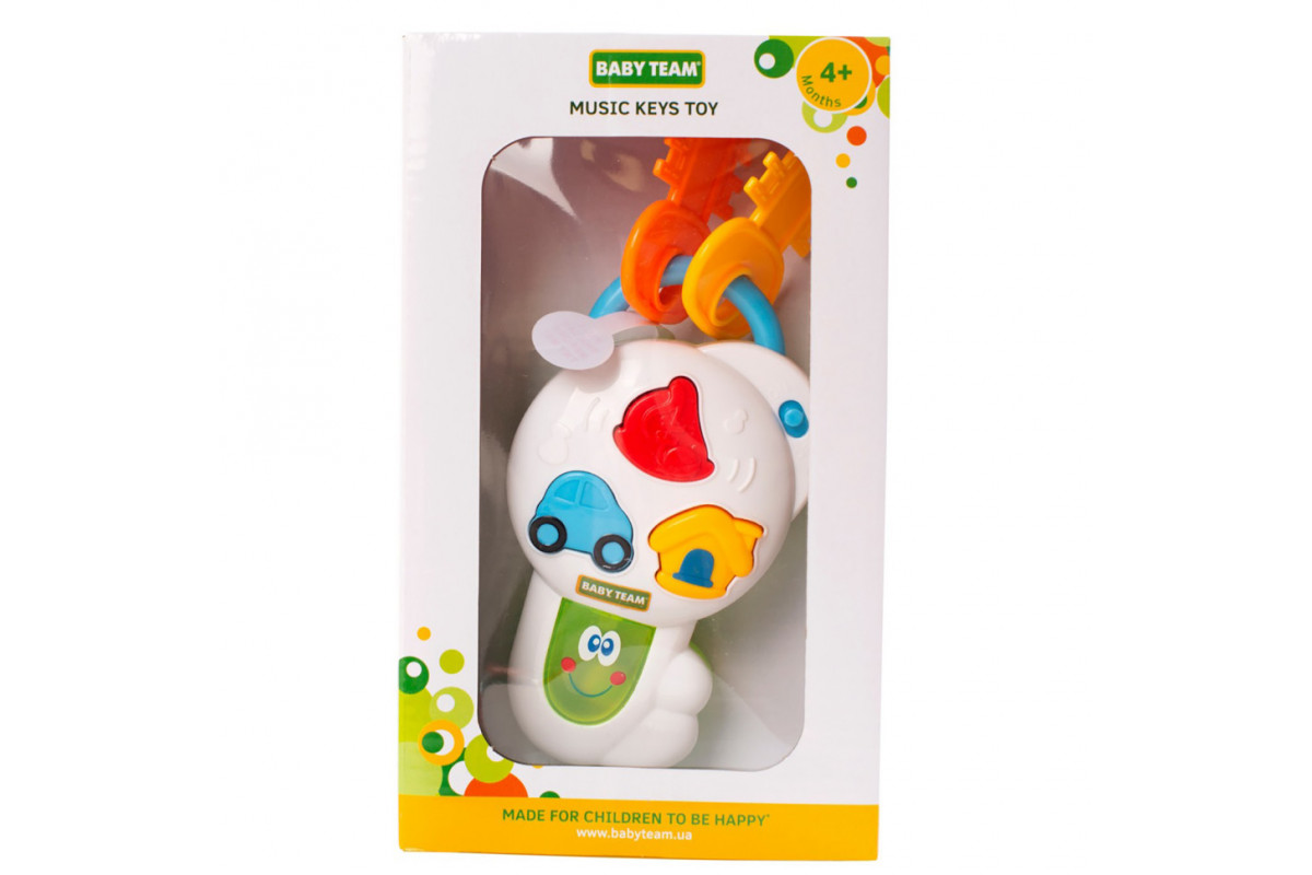 Дитяча музична іграшка "Ключики" 8622 світлові та звукові ефекти