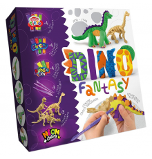 Набор креативного творчества Динозавры "Dino Fantasy" DF-01U, 3 скелета в наборе Диметродон