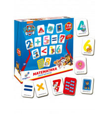Детский набор магнитов Щенячий патруль "Математика" Magdum ML4034-11