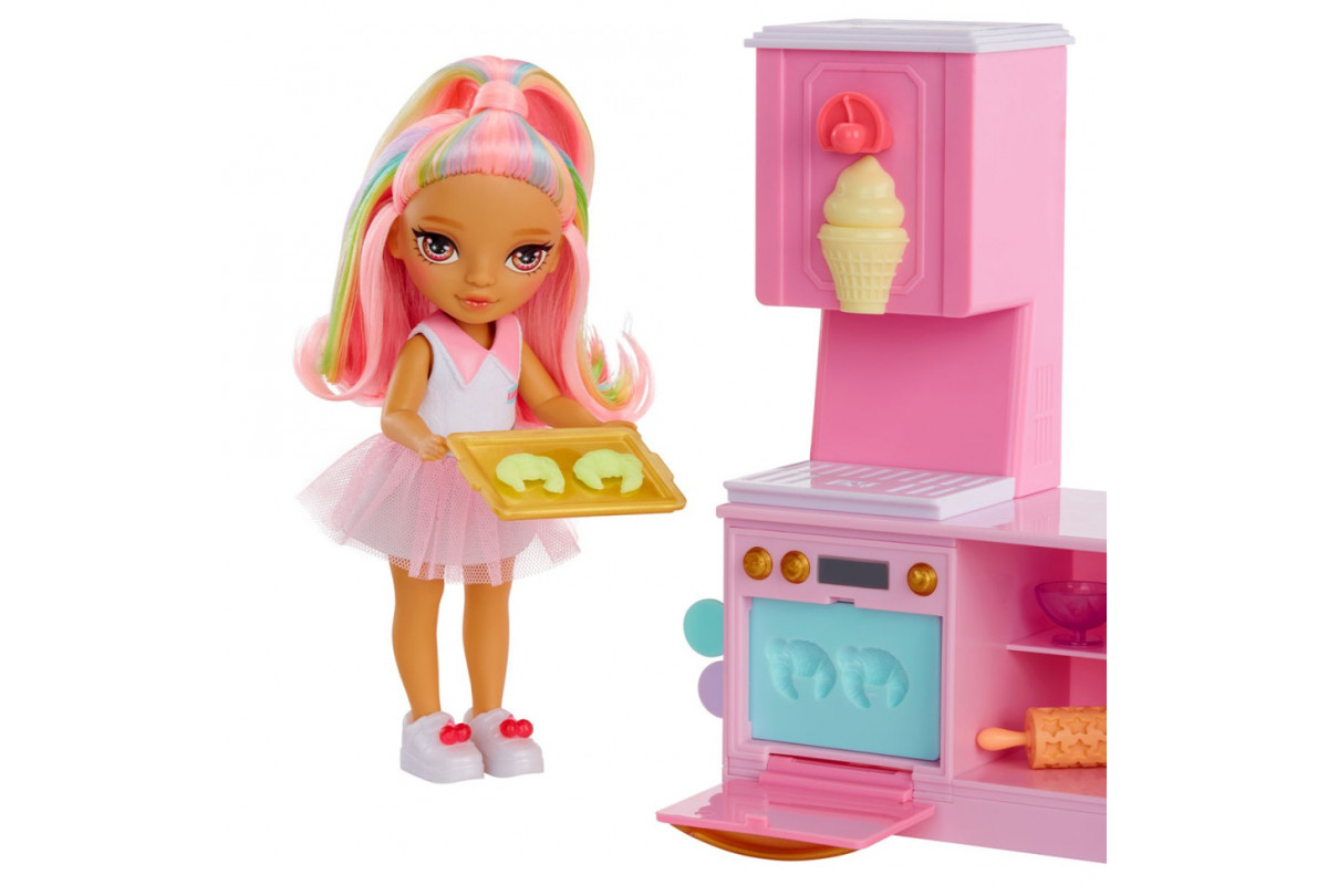 Ігровий набір із лялькою серії "Littles" Кондитерська Кенді Rainbow High 522058