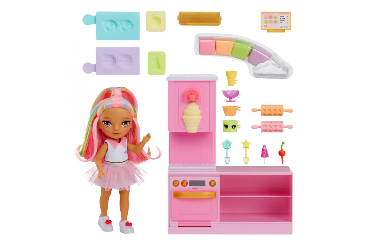 Ігровий набір із лялькою серії "Littles" Кондитерська Кенді Rainbow High 522058
